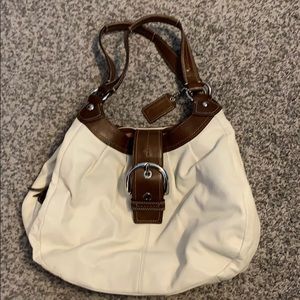 Coach leather handbag